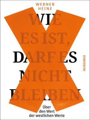cover image of Wie es ist, darf es nicht bleiben
